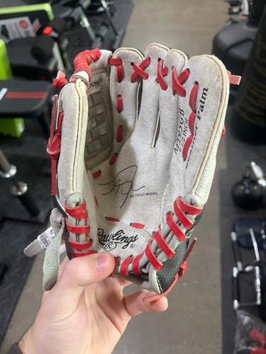 Used Rawlings Mt95gb Bb Sb Glove T-ball Black 9 1 2" 11605-s000209737