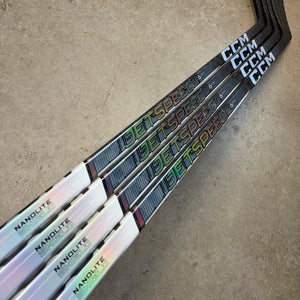4 PACK 80 Flex P28M Senior CCM JetSpeed FT6 Pro Left Hand Hockey Stick Pro Stock (New)