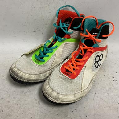 Used Rudis Alpha 2.0 Wrestling Shoes White Senior 9 11855-s000194262