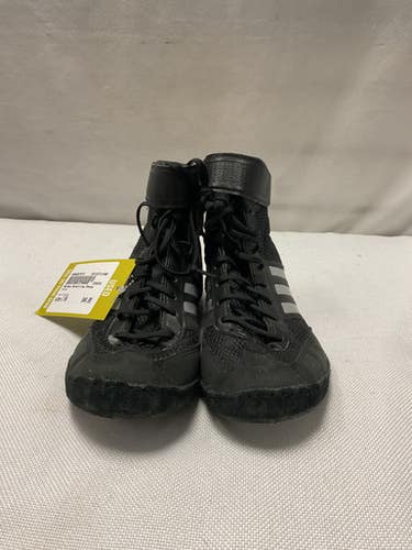 Used Adidas Wrestling Shoes Black Junior 04 11490-s000267073