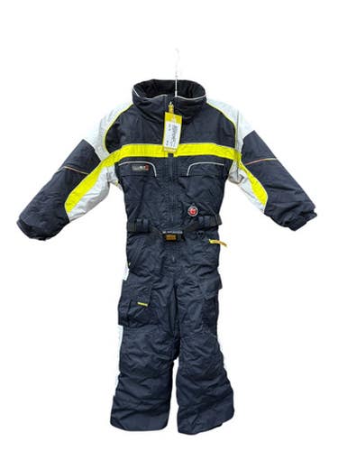 Used Obermeyer Yth Sz 4 Snow Suit - Black And Grey 11835-s000200801