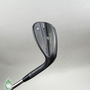 Titleist Vokey SM6 M Grind Jet Black Wedge 58*-08 Wedge Flex Steel Golf Club