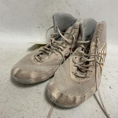 Used Asics 1082a001 Wrestling Shoes White Senior 12 11855-s000194401