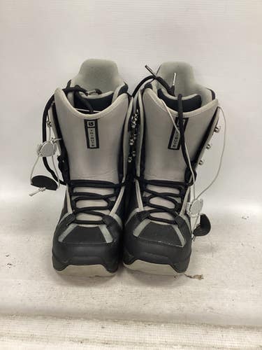 Used Burton Tribute Mens Snowboard Boots Black Senior 6 11851-s000040060