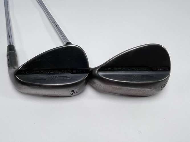 Titleist Vokey SM8 Jet Black Wedge Set 54* 10 | 58* 8 AMT S300 Black Stiff RH