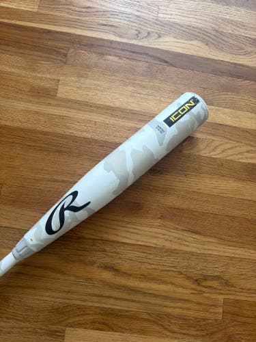 2025 Rawlings Icon Composite USSSA Certified Bat (-5) 26 oz 31" (Used)