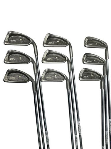 Used Ping 1st K White Dot Mens Iron Set Rh 3i-sw 11835-s000200910