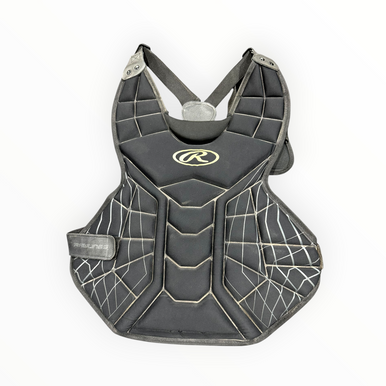 Used Rawlings Catchers Chest Protector Black Junior 11375-s000369394