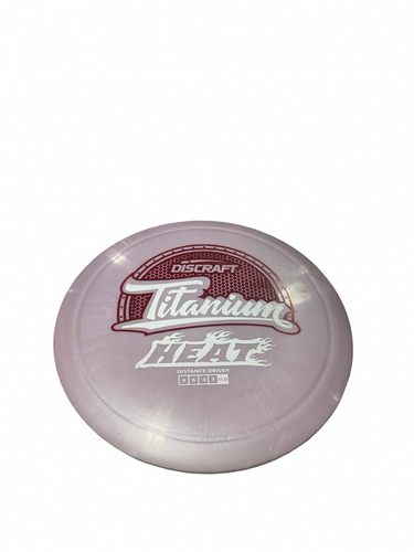 Used Discraft TITANIUM HEAT Disc Golf Driver Purple 11834-S000053149