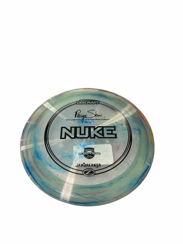 Used Discraft JAWBREAKER LEDGESTONE NUKE Disc Golf Driver Royal Blue 11834-S000053185