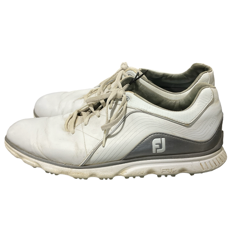 Used Foot Joy Mens Golf Shoes White Senior 10 11834-S000052722