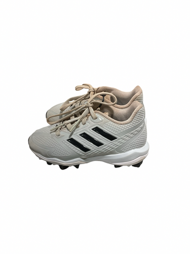 Used Adidas BB/SB CLEATS BB/SB Cleats Grey Youth 11.0 11834-S000052870