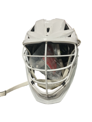 Used Cascade XRS PRO HELMET Lacrosse Helmet White One Size 11834-S000049870