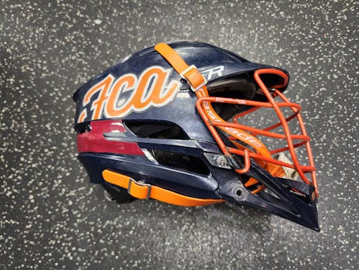 Used Cascade R Lacrosse Helmet Navy Blue One Size 11849-S000041215