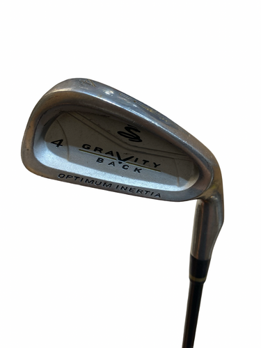 Used Cobra GRAVITY BACK Mens Individual Iron RH 4 Iron 11706-S000380868