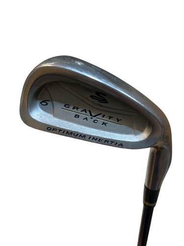 Used Cobra GRAVITY BACK Mens Individual Iron RH 6 Iron 11706-S000380869