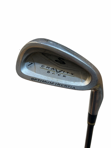 Used Cobra GRAVITY BACK Mens Individual Iron RH 7 Iron 11706-S000380870