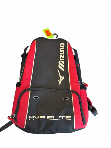 Used Mizuno MVP BB/SB Player Backpack Red 11682-S000134865