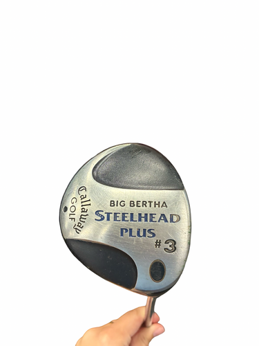 Used Callaway BIG BERTHA STEELHEAD PLUS Mens Fairway Wood RH 3 Wood 11682-S000134880
