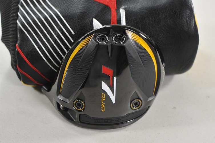 TaylorMade R7 Quad Mini 2025 11.5* Driver HEAD ONLY Right with Cover # 221067