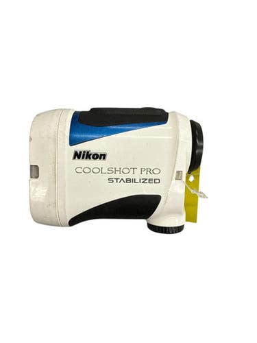Used Nikon Coolshot Pro Stabilized Golf Rangefinder - White Black Royal 11835-s000200986