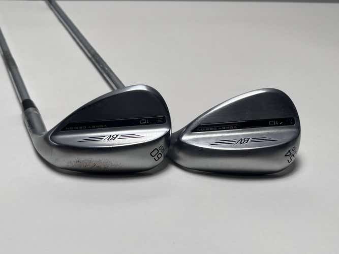 Titleist Vokey SM10 Tour Chrome Wedge Set 54* 12 | 60* 12 SM10 Wedge RH