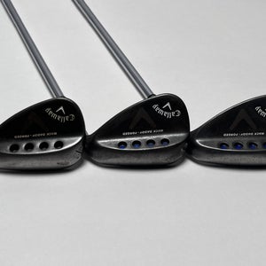 Callaway Mack Daddy Forged Slate Wedge Set 50*10 | 54* 10 58*8 XP S300 Stiff RH