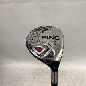 Used Ping I15 3 Wood Mens Fairway Wood Rh 3 Wood 11851-s000040277