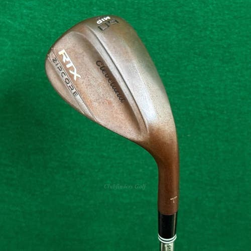 Cleveland RTX Zipcore Mid Raw "T" Stamp 60-10 60 Lob Wedge DG Spinner TI
