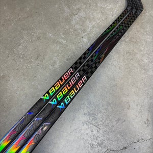 3 Pack 87 Flex P92 Senior Bauer Flylite Left Hand Hockey Stick NHL Pro Stock (New)
