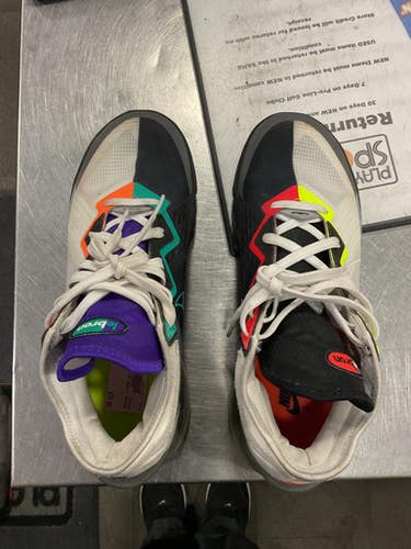 Used Nike Basketball Shoes M White Senior 10 11614-s000225638