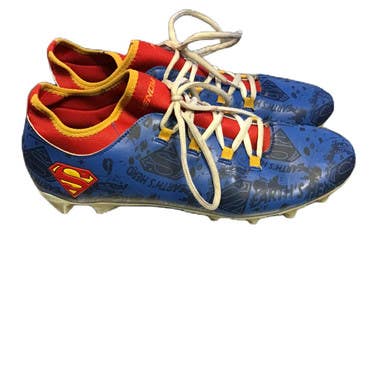 Used Phenom Velocity 2.0 Superman Adult Football Cleats 11730-s000068271