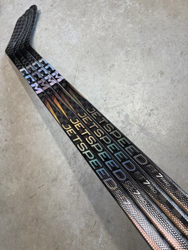4 PACK 75 Flex P29 Senior CCM Jetspeed FT7 Pro Right Hand Hockey Stick (New) Pro Stock