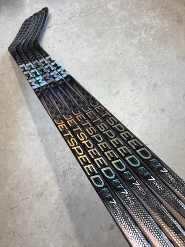 5 PACK 75 Flex P29 Senior CCM Jetspeed FT7 Pro Right Hand Hockey Stick (New) Pro Stock