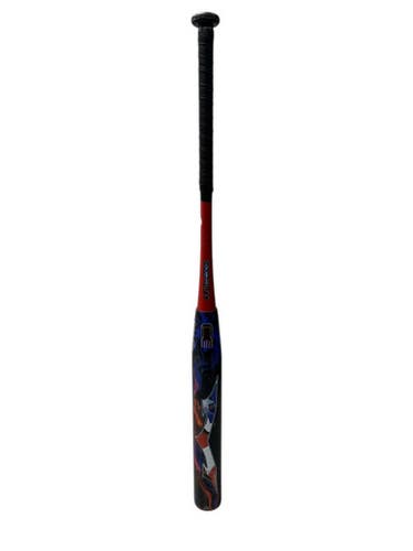 Used Monsta 22sptt240u2 Bb Sb Slowpitch Bat Black Navy Red 34" 11835-s000201310