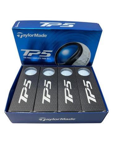 Used Taylormade Tp5 12 Pack - Golf Balls White 11835-s000201254