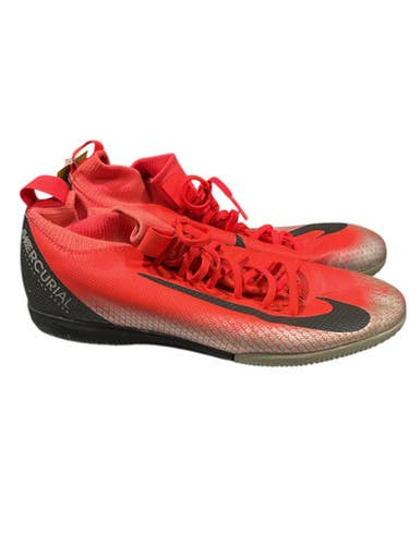 Used Nike Soccer Indoor Shoes Red Junior 03 11847-s000031252