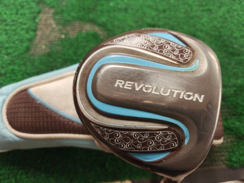 Maxfli Revolution 11 Piece Ladies Graphite Complete Golf Set Stand