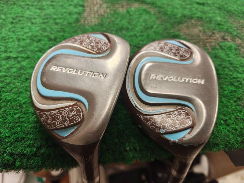 【レディース】Maxfli Revolution クラブセット Maxfli Revolution 11 Piece Ladies Graphite Complete Golf Set Stand