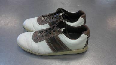 Used Foot Joy Mens Golf Shoes Brown Senior 11 11339-s000196675