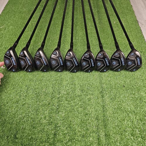 Lazrus LAZ1 2025 Hybrid Iron Set 2-PW 9 Clubs Regular Flex Graphite Left LH