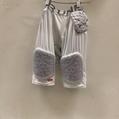 Used Under Armour Youth Fb Integrated Pants White Sm 11725-s000494768