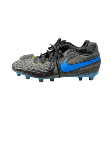 Used Nike Tiempo Soccer Cleats Black Senior 6.5 11847-s000031301