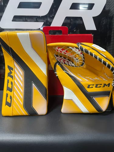 CCM Axis Glove and Blocker Regular (New)