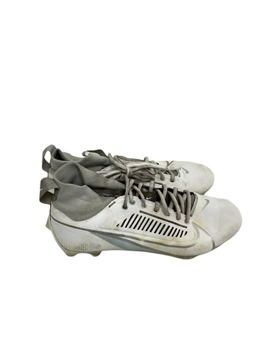 Used Nike Vapor Edge Pro 360 Mens 9 White Football Cleats 11692-s000144389