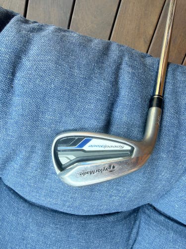 Men's TaylorMade SpeedBlade 8 Iron Left Hand Uniflex Steel Shaft