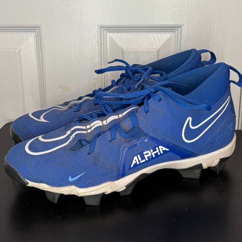 Blue Men's Size M 12.0 (W 13.0) Nike Alpha Low Top (Used)