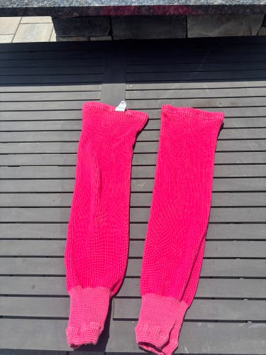 Pink Senior Medium Athletic Knit HS2100 Socks (Used)