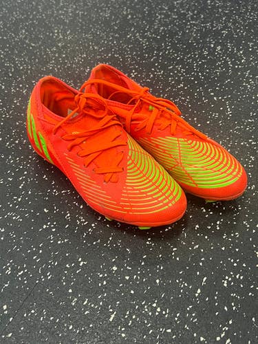 Used Adidas Soccer Cleats Orange Junior 03 11849-s000034006