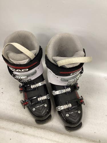 Used Head Ezon 2 Boys Dh Ski Boot White And Black 230 Mp - J05 - W06 11851-s000040372